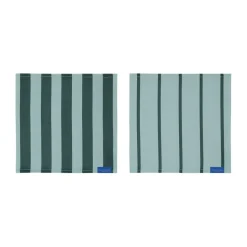 Torchon Stripes 33x33 cm lot de 2, Mint