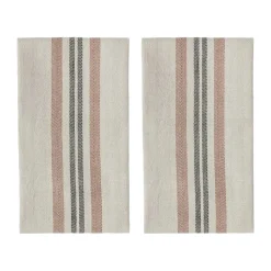 Torchon de cuisine Linu, lot de 2, Caramel