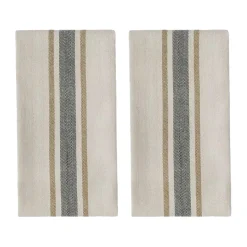 Torchon de cuisine Linu, lot de 2, Black
