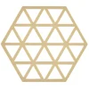 Triangles Dessous de plat 14x16 cm, Warm sand