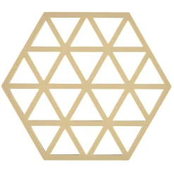 Triangles Dessous de plat 14x16 cm, Warm sand
