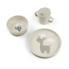 Vaisselle pour enfants Lalee foodie 3 pièces, Sable