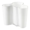 Vase Alvar Aalto blanc opale, 120 mm
