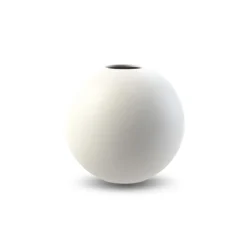 Vase blanc Ball, 8 cm