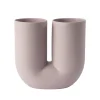 Vase Kink 26 cm, Dusty lilac
