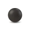 Vase noir Ball, 8 cm