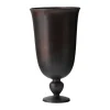 Vase Pavot, Bronzed aluminium