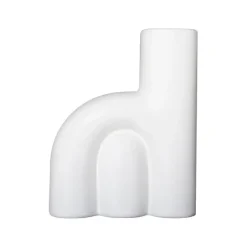 Vase Rope petit, White