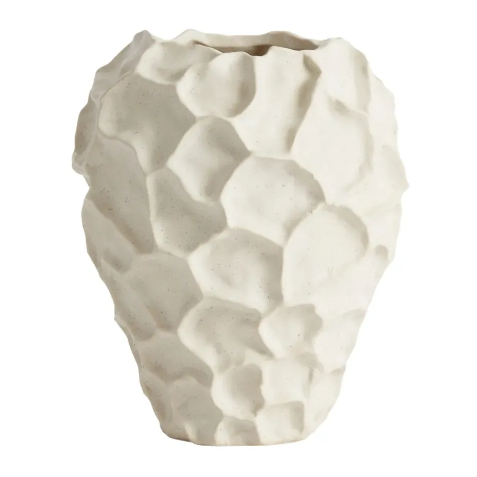 Vase Soil 21,5 cm, Vanilla