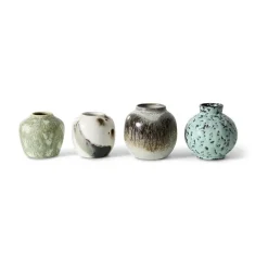 Vases 70's small, 4 pièces, Canyon