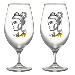 Verre à bière All about you 40 cl Lot de 2, Cheers to you