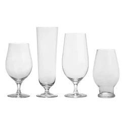 Verre à bière Beer tasting kit, 4 pièces, Transparent