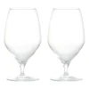 Verre à bière Premium 60 cl, lot de 2, Transparent