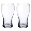Verre à bière Purismo lot de 2, Clair