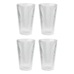 Verre à boire Pilastro 35 cl, lot de 4, Clear