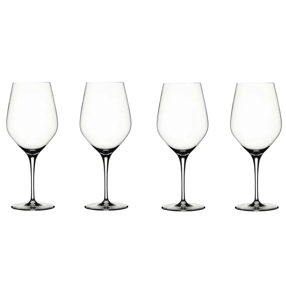 Verre à bordeaux Authentis 65 cl lot de 4, transparent