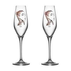Verre à champagne All about you 24 cl Lot de 2, Forever Yours