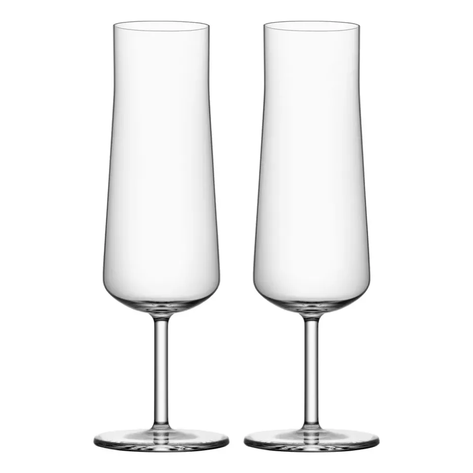Verre à champagne Informal 22 cl Lot de 2, Transparent