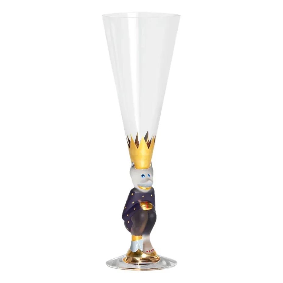 Verre à champagne The Sparkling Devil 19 cl, Violet