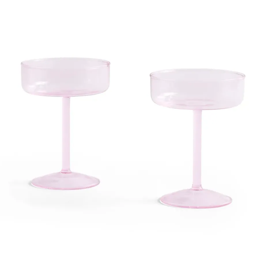 Verre coupe Tint 20 cl lot de 2, Rose