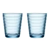 Verre à eau Aino Aalto 22 cl lot de 2, Aqua