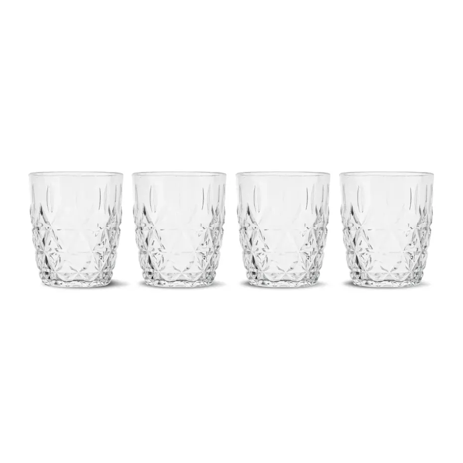 Verre à eau 28 cl Picknick Juni lot de 4, Clair