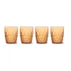 Verre à eau 28 cl Picknick Juni lot de 4, Ambre