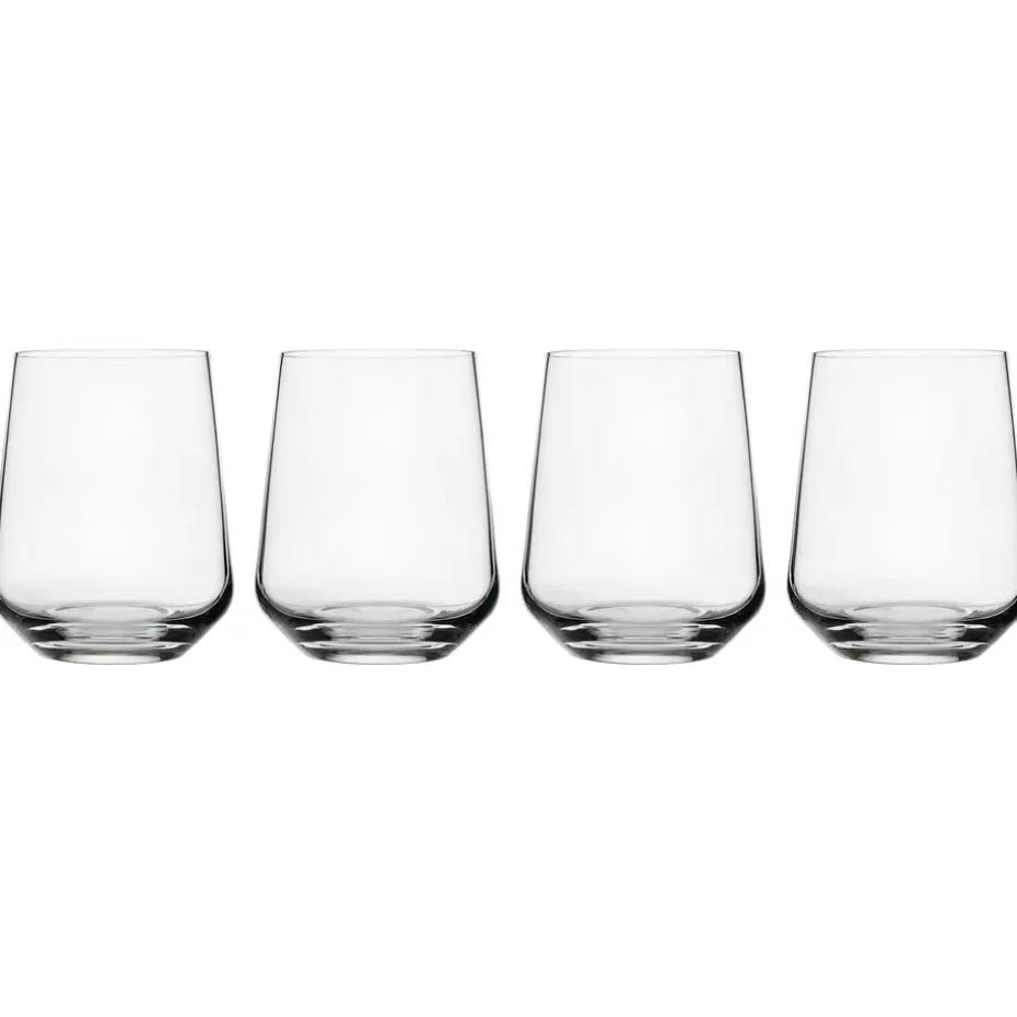 Verre à eau Essence 35cl Lot de 4, Transparent