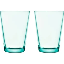 Verre à eau Kartio, vert eau