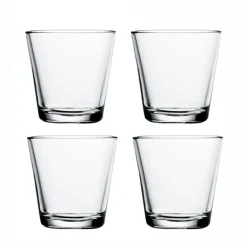 Verre Kartio, lot de 4, transparent