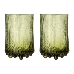 Verres à bière Ultima Thule sable finlandais 38 cl, 2 pièces, Vert