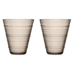 Verres Kastehelmi 30 cl, lot de 2, Lin