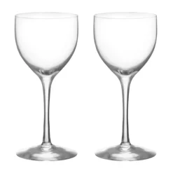 Verres More Nick & Nora17 cl lot de 2, Transparent