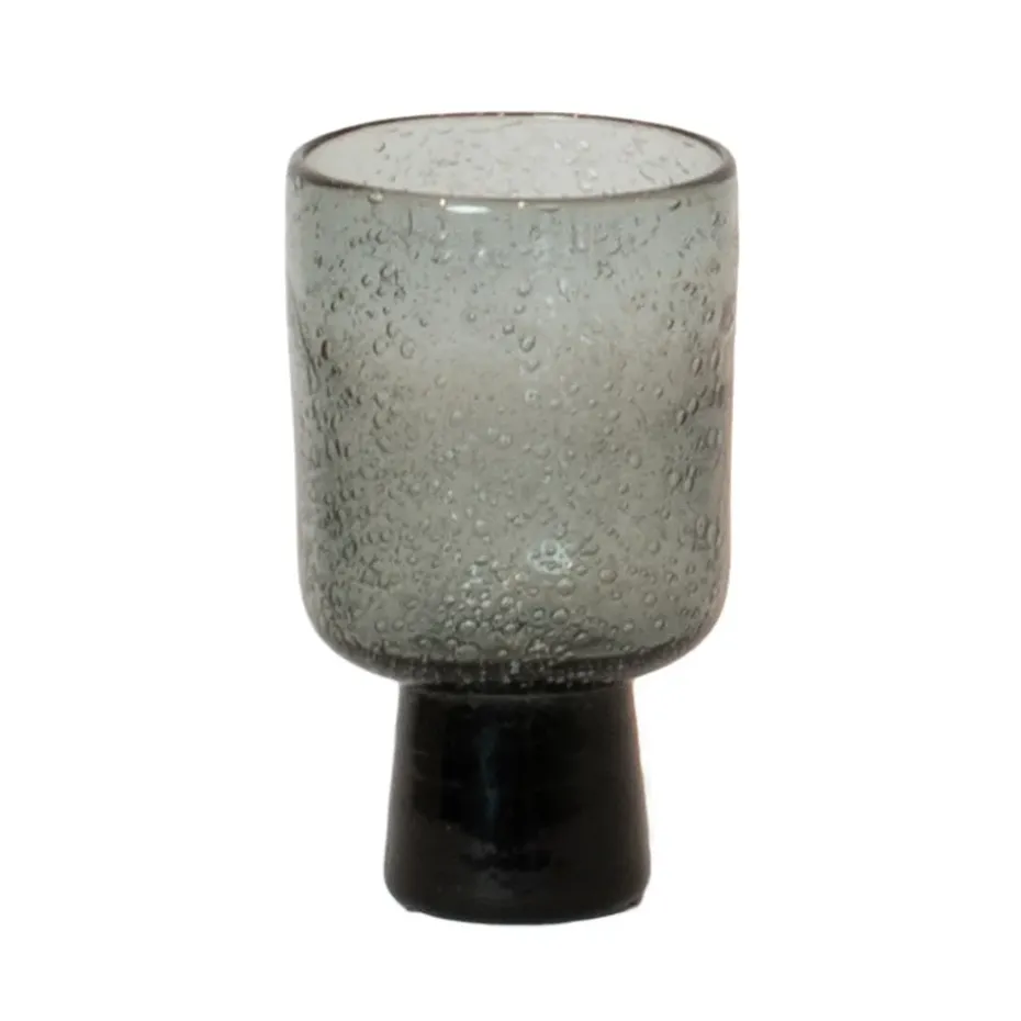 Verre sur pied Bari, Gris