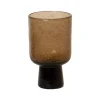 Verre sur pied Bari, Marron