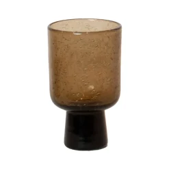 Verre sur pied Bari, Marron