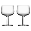 Verre sur pied Viva 35 cl Lot de 2, Transparent