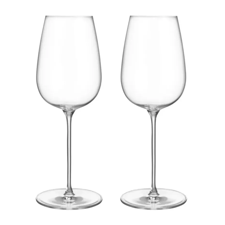 Verres à vin blanc Orrefors x Björn Frantzén, lot de 2, 44 cl