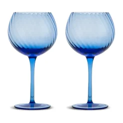 Verres à vin Opacity 47 cl lot de 2, Bleu