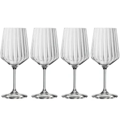 Verres à vin rouge LifeStyle Lot de 4, 63 cl