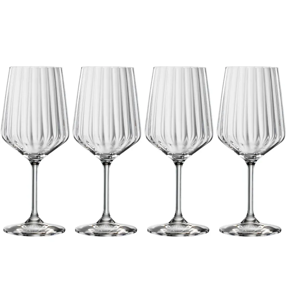 Verres à vin rouge LifeStyle Lot de 4, 63 cl