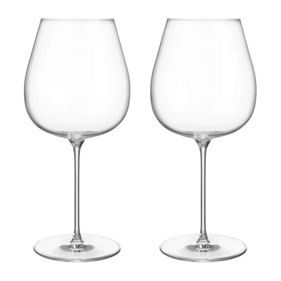 Verres à vin rouge Orrefors x Björn Frantzén, lot de 2, 75 cl