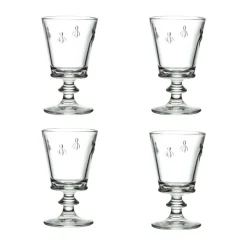 Verre à vin Abeille 24 cl, lot de 4, Transparent