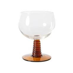 Verre à vin bas Swirl, Ochre