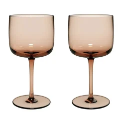 Verre à vin Like 27 cl, lot de 2, Clay