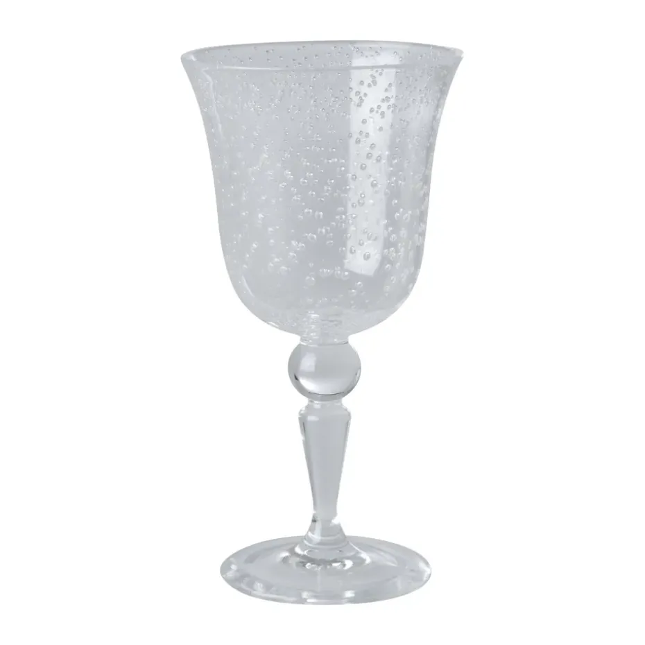 Verre à vin Rice Bubble Design 36 cl, Clear