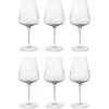 Verre à vin rouge Bernadotte Lot de 6, Cristalline