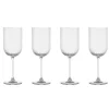 Verre à vin rouge Pristine 41 cl Lot de 4, Clair