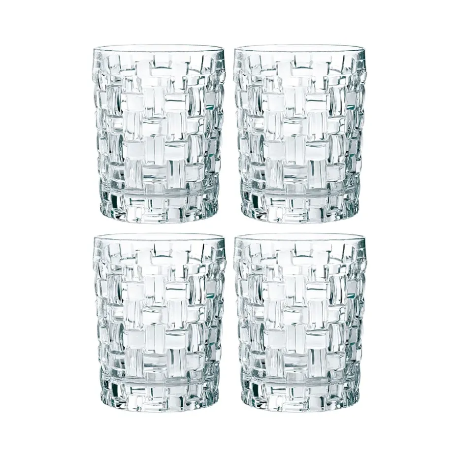 Verre à whiskey Bossa Nova 33cl Lot de 4, Transparent