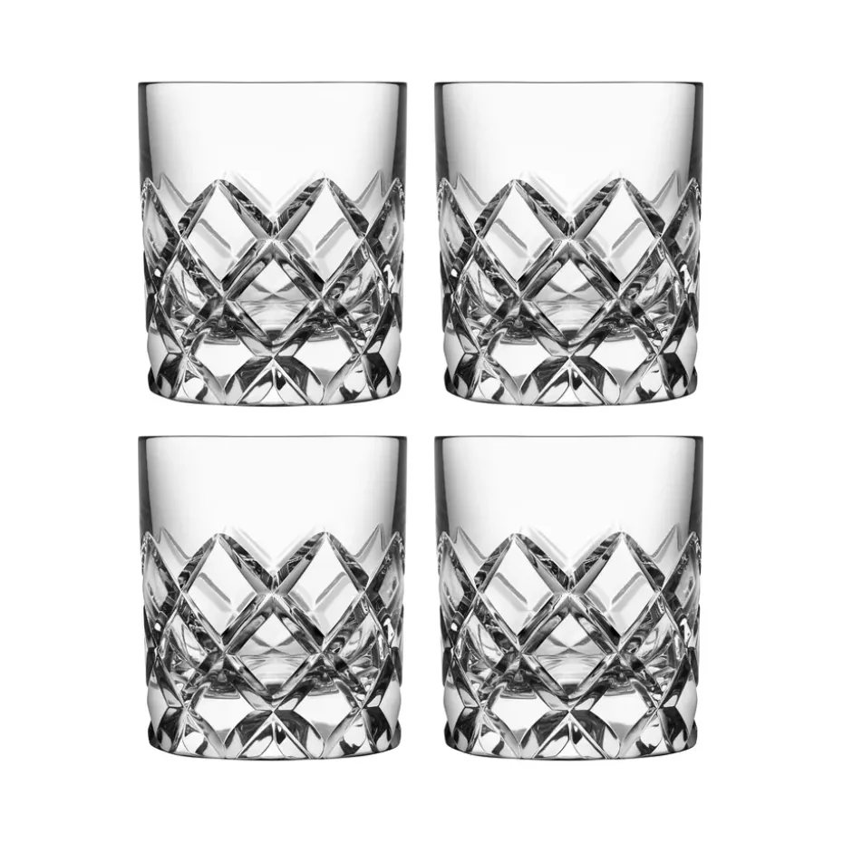Verre à whisky Sofiero lot de 4, Transparent
